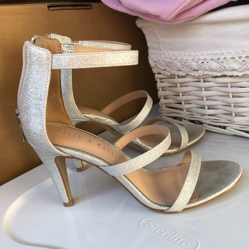 Silver Kelly and Katie Heels